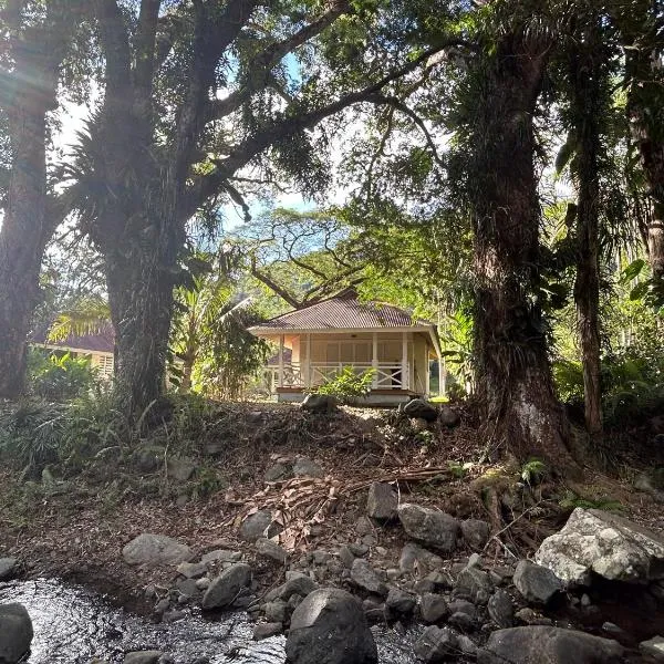 Le BUNGALOW CALEDONIEN DE SARRAMEA DEPAYSEMENT: Sarraméa şehrinde bir otel