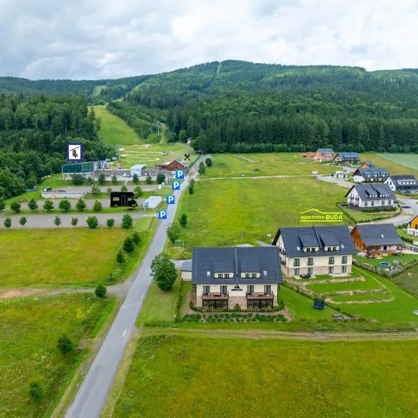 Červená Voda में, होटल Apartmán BUĎA