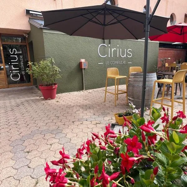 HOTEL RESTAURANT CIRIUS, hotel em Montrond-les-Bains