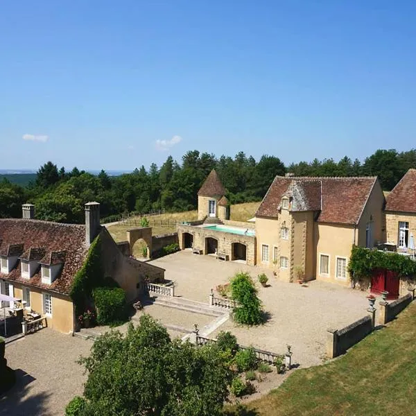Mansion in Meaulne with Private Pool, hotel in Meaulne