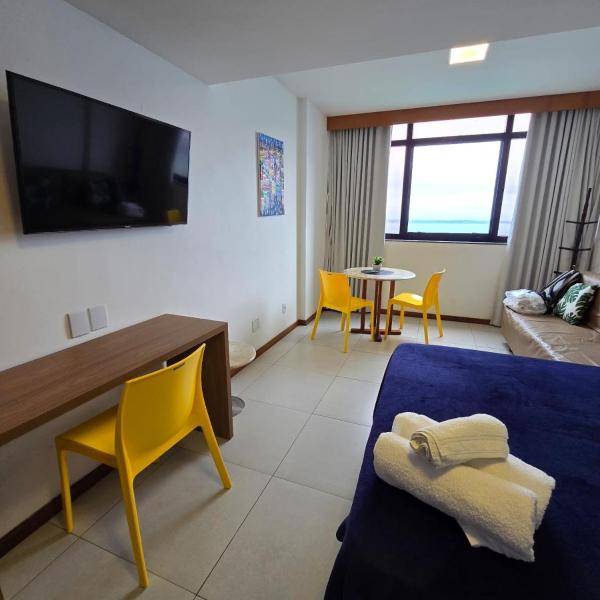 Apartamento tipo estúdio com vista para o mar - Foto 4