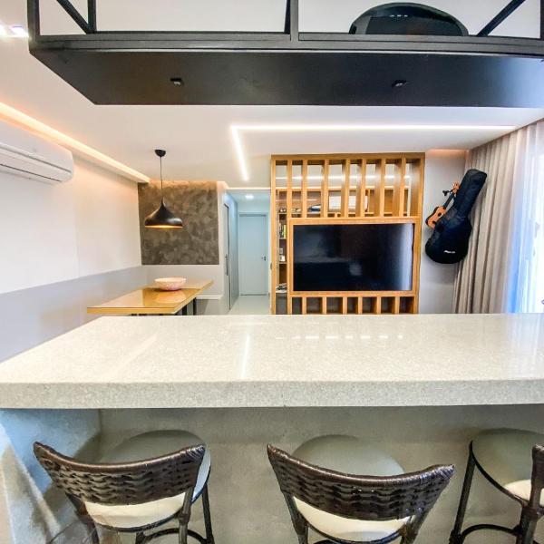 Apt todo mobiliado 2 quartos e Office com Cama Alto Padrão Cuiabá - Foto 5