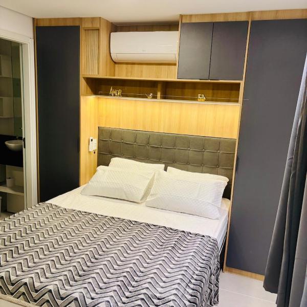Studio 112 Luxuoso Cama Queen Ar Condicionado e Cozinha Completa - Foto 2
