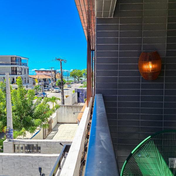 Apartamento 2 quartos com piscina ao lado do mar conforto e localização