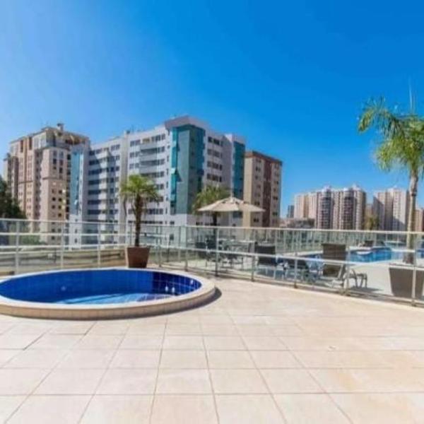 Apartamento no coração de Aguas Claras - Brasília - Piscina, academia e localização privilegiada - Em cima do Metrópole Shopping