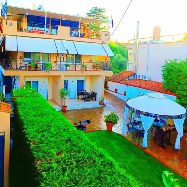 Studio Eleni, hotel in Néa Agathoúpolis