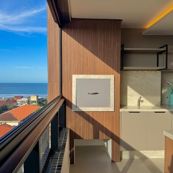 Sofisticação, vista mar Itapoá Centro Praia Pérola