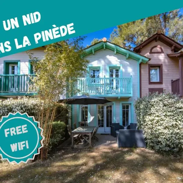 Un Nid dans la Pinède, hôtel à Lacanau