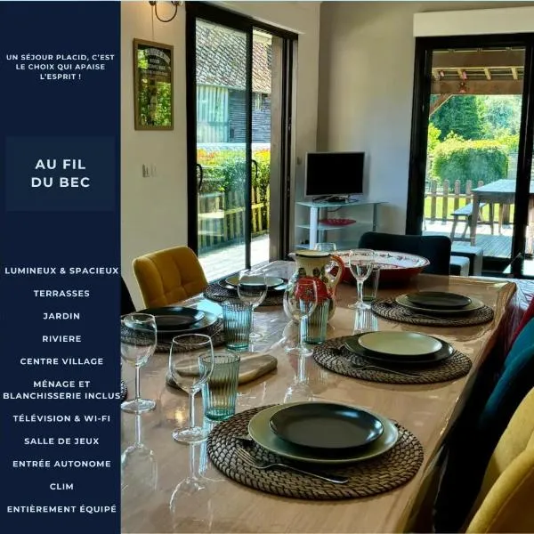 « Au Fil du Bec », hotel Le Bec-Hellouinban