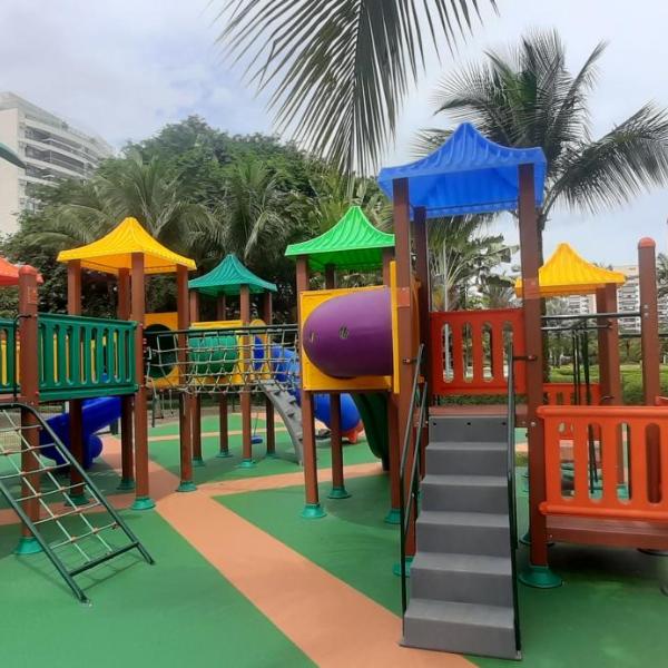 Verano Stay Flat com cozinha, garagem e wi-fi 400 MB Barra Olímpica - Foto 5