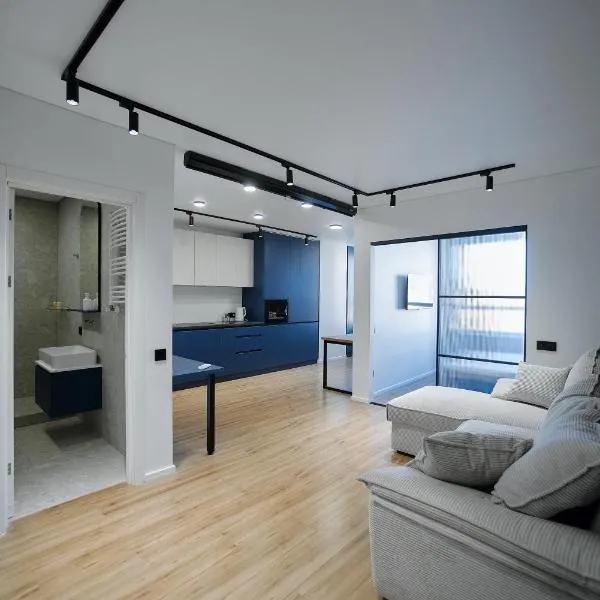 Blue Wine Apartments, projector, karaoke, PS5, smart lock, hôtel à Chişinău