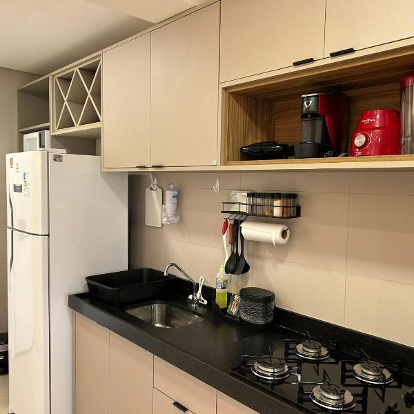 Bela Hospedagem - #504 Ed W Gratitude com varanda e 02 qts cama casal - Foto 4