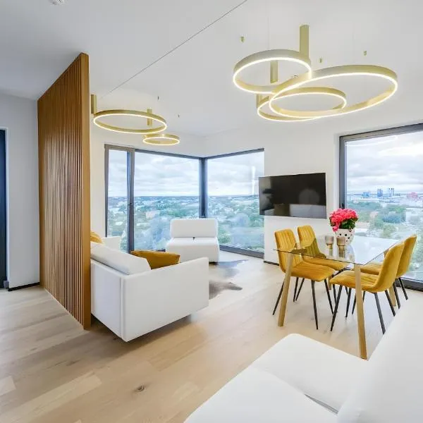 Luxury apartment, outstanding view, free parking, hotel en Tallin