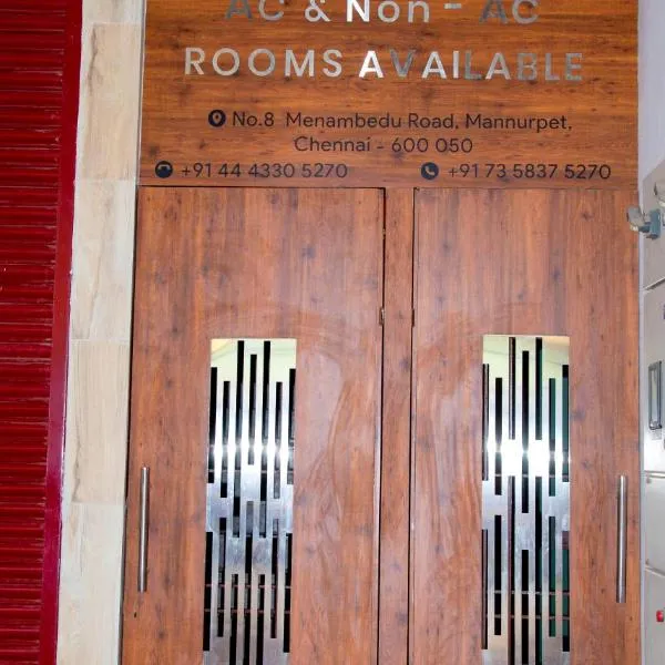 SR Residency, ξενοδοχείο στην Τσενάι