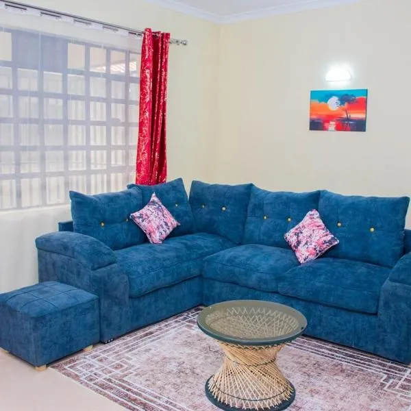 Cozy 1 bedroom getaway in section 58, lake Nakuru views, hotel en Nakuru