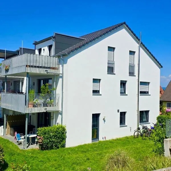 Familienfreundliche Ferienwohnung mit Garten in Moos Weiler am Bodensee, hotel a Moos
