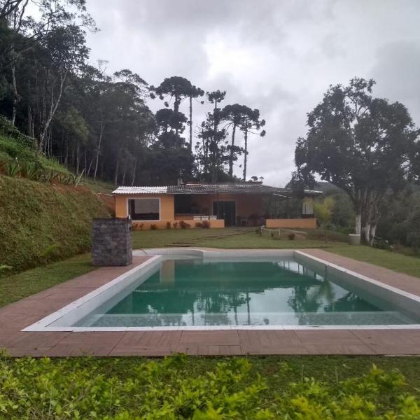 Sítio Refúgio e Paz - Churrasqueira, piscina, playground e quadra de areia para futevôlei e Beach tênis - Foto 4