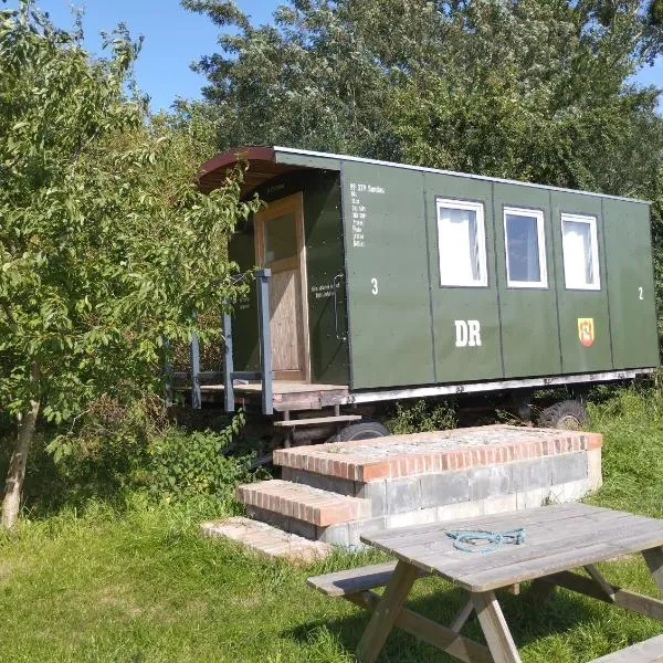 Reichsbahnwagon Sandau, hotel in Sandau