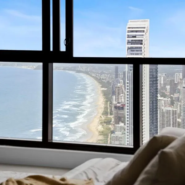 Sky-High Sanctuary Ocean Views - Pet Friendly, hotel v destinaci Gold Coast