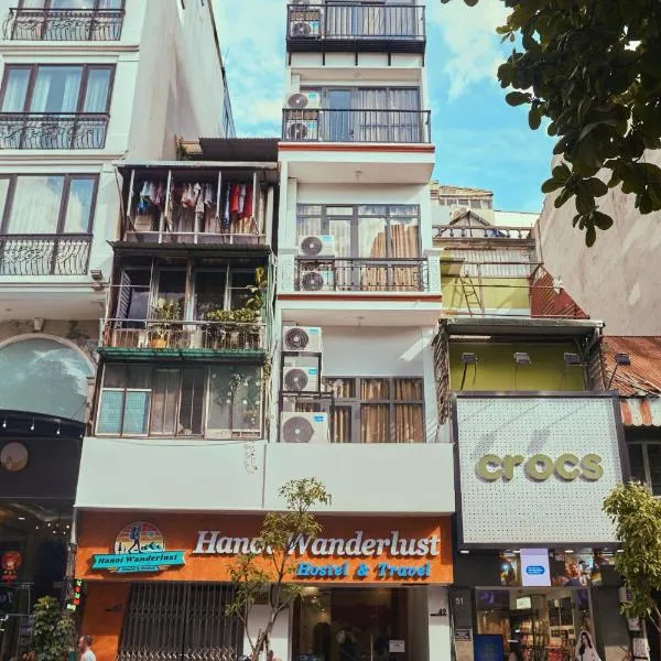 Hanoi Wanderlust Hostel & Travel, hotell Hanois