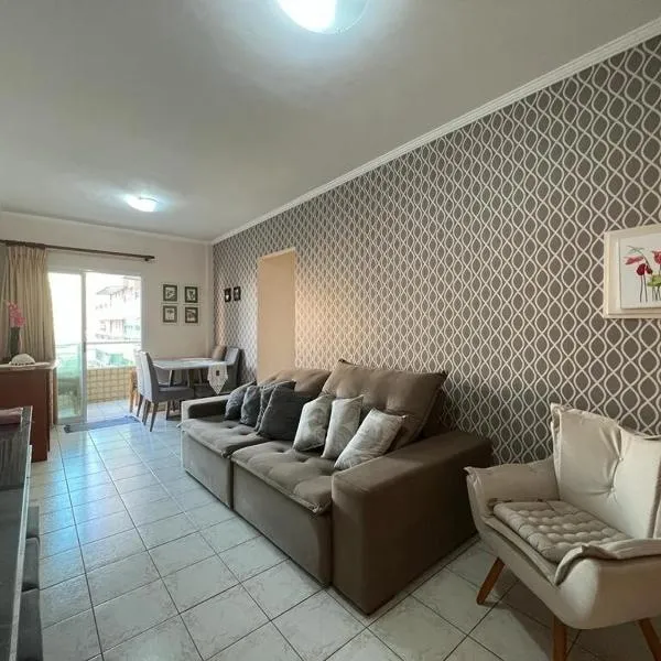 Apartamento na Praia Grande Vista ao Mar 1 quarto 100m da Areia, hotel in Praia Grande