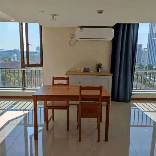 iNestin Shanghai Apt Waigaoqiao, hotel v Šanghaji