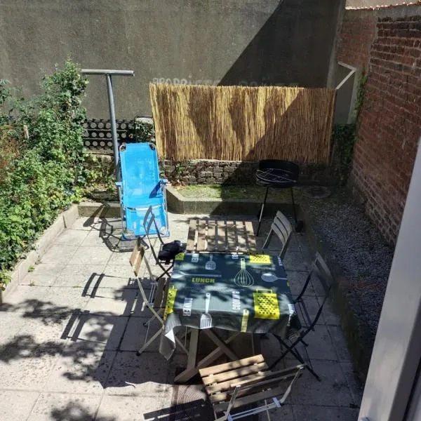 Appartement avec terrasse 100m plage, hôtel à Berck-sur-Mer