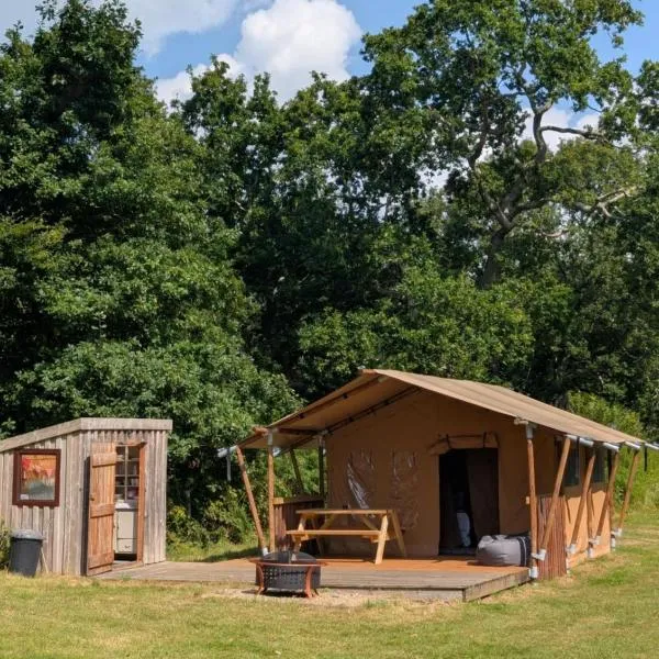 Cefn Crib Safari Tent, hotel in Machynlleth