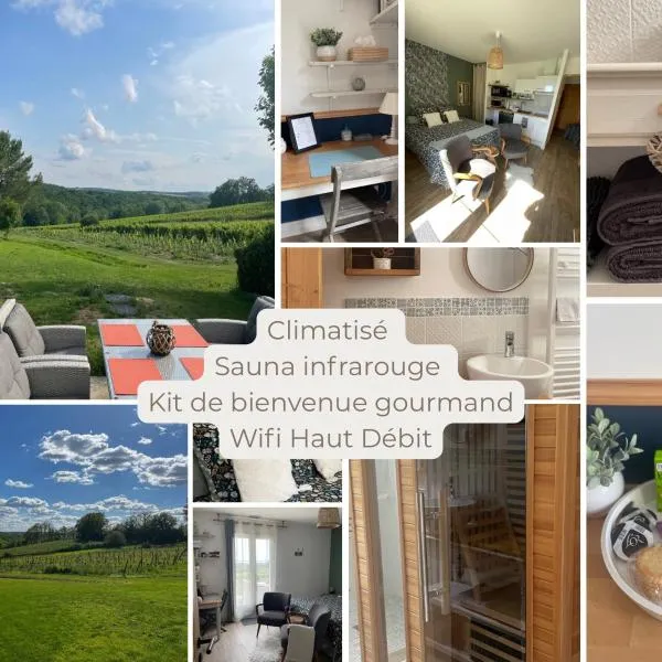 Le nid du vallon, hotel in Pomport
