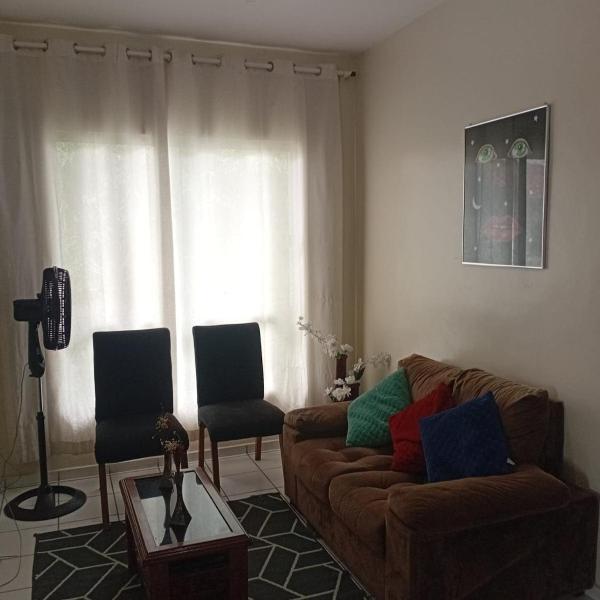 Apartamento com Wi-Fi e lazer completo