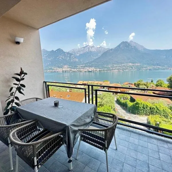 Open view apartment, hotel in Oliveto Lario
