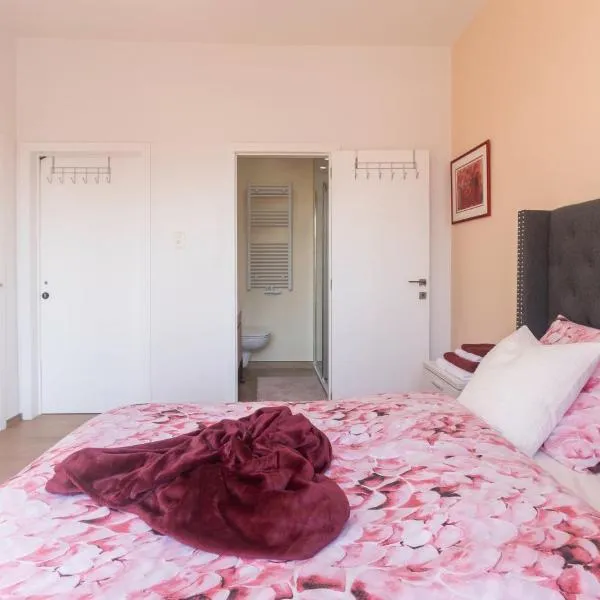 Appartement romantique de luxe à Liège Chambre, salon SDB privée 2e étage, hotel in Liège