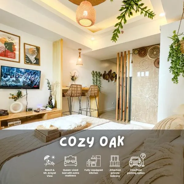 Boho-Inspired Studio for Couples with Huge Balcony, hotel in San Fernando