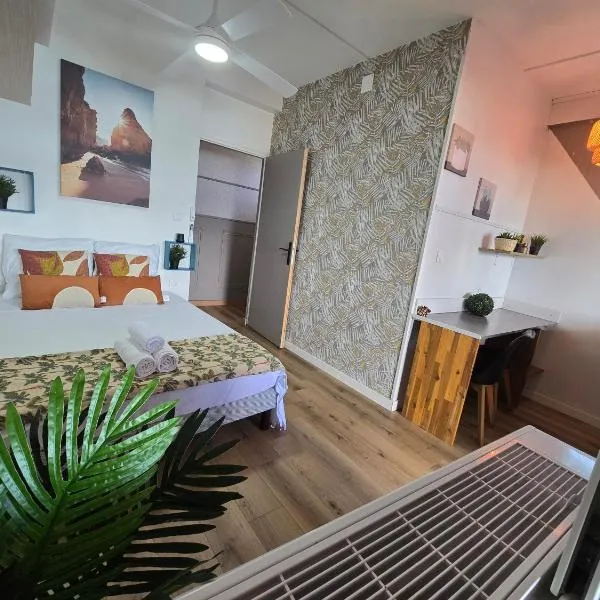 Appartement Belsol Ambiance tropicale et détente, hotel v destinaci Sada