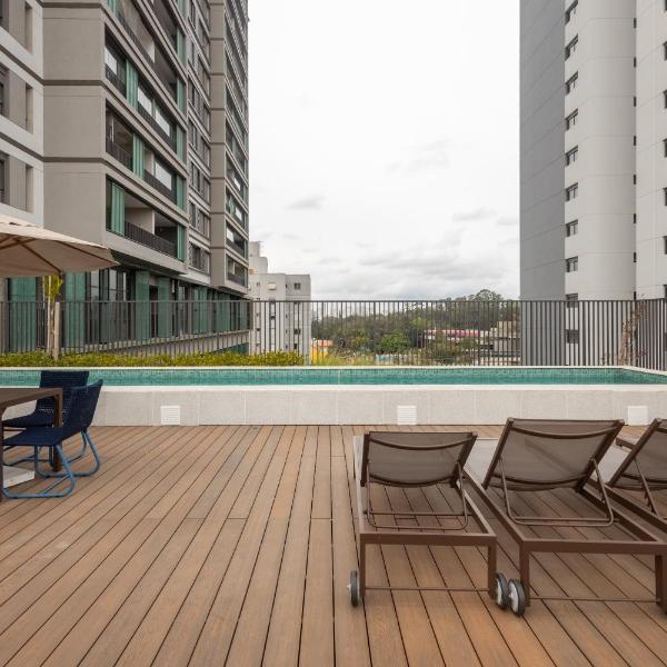 Studio Chácara Santo Antônio I Metrô Brooklin I Shopping Morumbi e Market Place - Foto 4