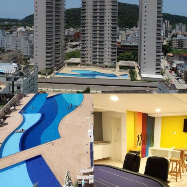 Apto 204B - Com lazer de resort e vista marcante - piscina