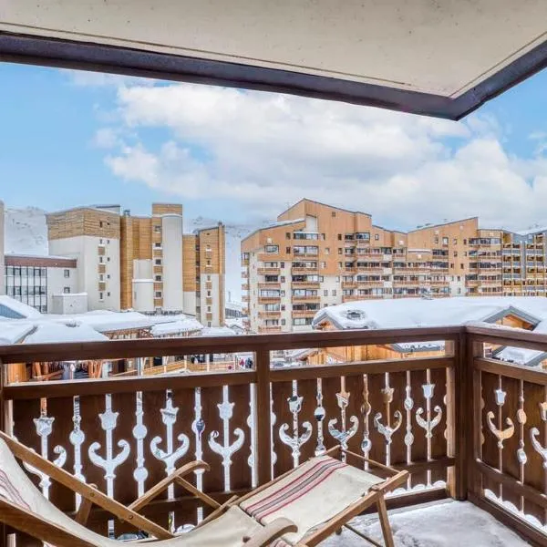 Ski In-Out - Heart of Val Thorens Great 6 Guests, WiFi 20, hotel in Val Thorens