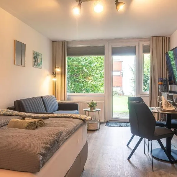 Zentral nah MHH Terrasse Komfort 2, hotel v destinaci Hannover