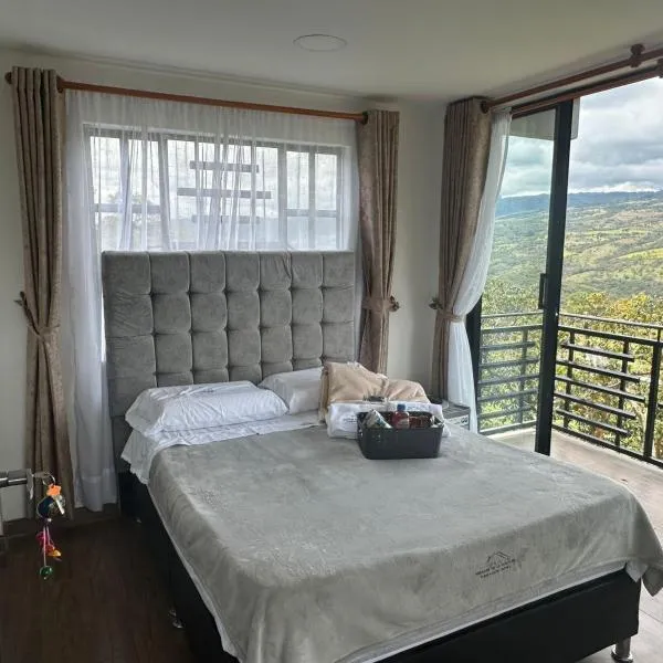Casa Mirador de la Montaña - Campestre - Villa de Leiva - Moniquira, hotel en Santa Sofía
