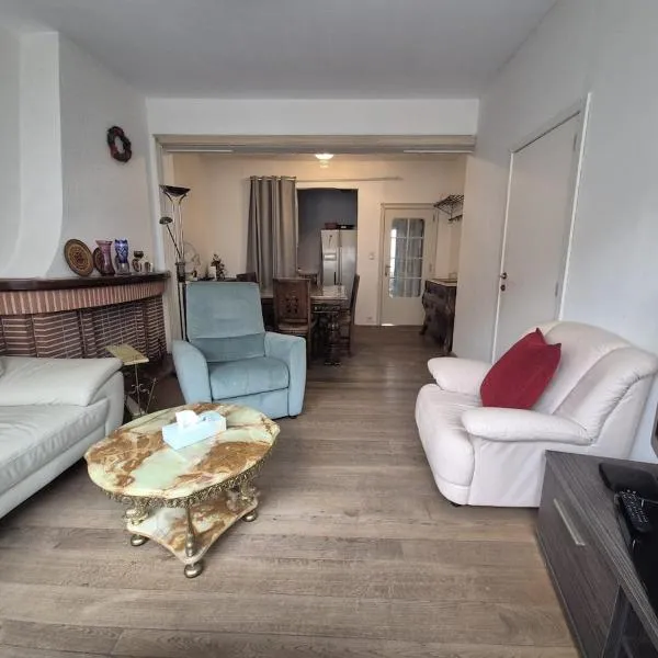Large 1st floor apartment, Schaerbeek, Brussels, hotel en Bruselas