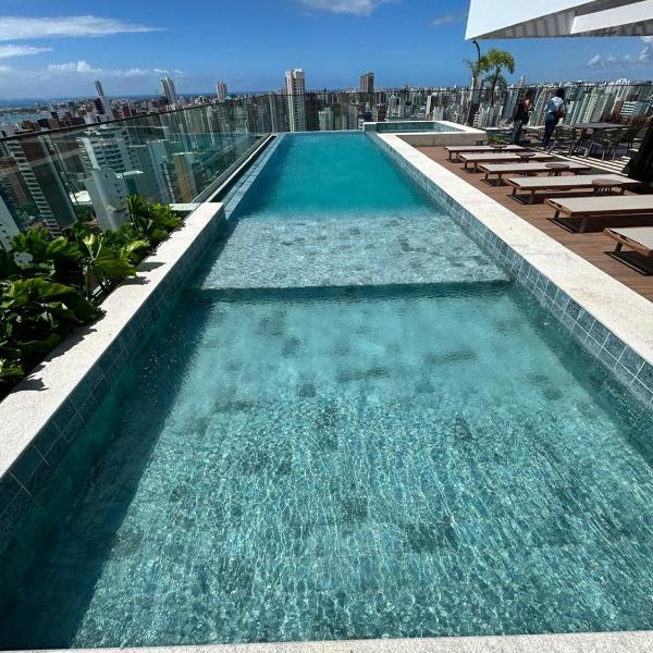 Apartamento Sofisticado Beach Class Beira Mar