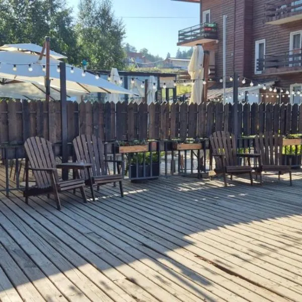 Bakuriani Mgzavrebi Block 9 Apartments, hotel v destinaci Bakuriani