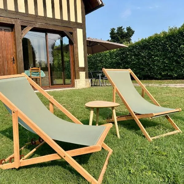 Le Cottage aux portes de Deauville, hotel v destinácii Bonneville-sur-Touques