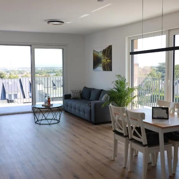 Gemütliches Ferienapartment mit Panoramablick，位于沃尔姆斯的酒店