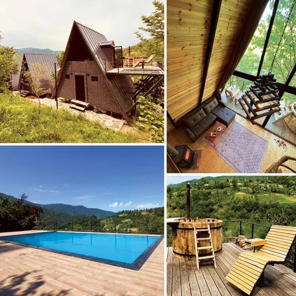 GreenWood Cottages Merisi, готель у місті Merisi