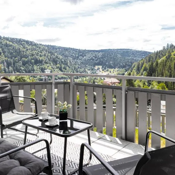 Ferienwohnung Panoramablick - super für deine Familie und die besten Aussicht in ganz Todtmoos, hotel in Todtmoos