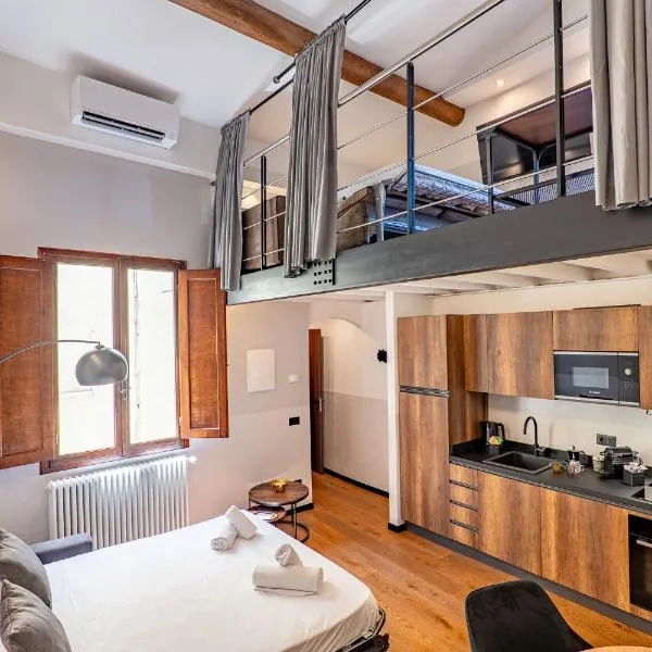 Grande Oltrarno x10, AC, Wi-Fi veloce, Lavanderia، فندق في فلورنسا
