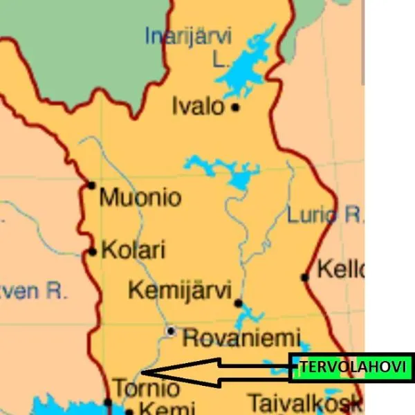 Tervolahovi, hotel em Tervola