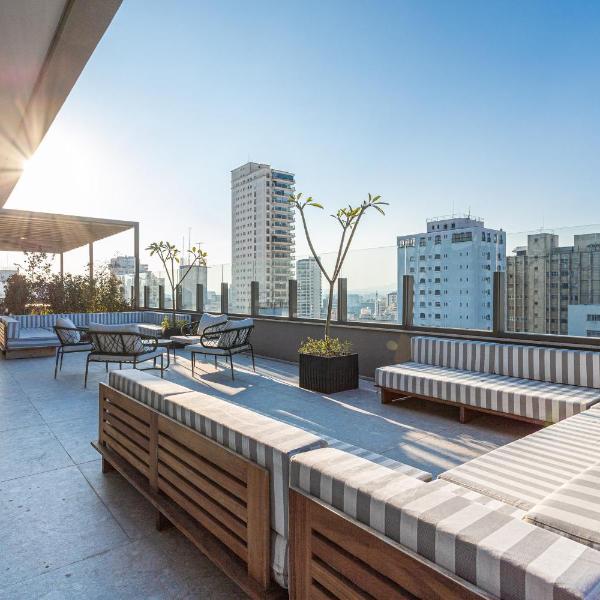 Apartamentos mobiliados com excelente vista e localização - Higienópolis - Foto 2