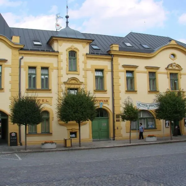 Pivovarský Hotel, hotel en Zlobice